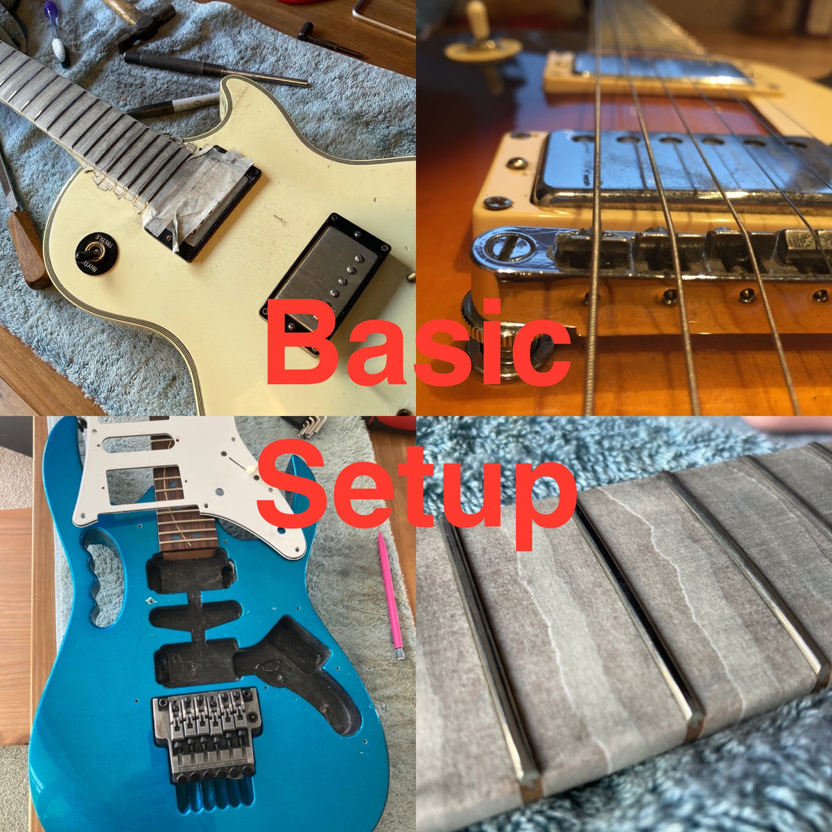 Basic Setup Malvern Hills Guitars