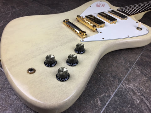 Pickguard bianco 3 strati per 1965-1970 Gibson non inverso 3 P90 Pickguard bianco 3 strati per 1965-1970 Gibson non inverso 3 P90