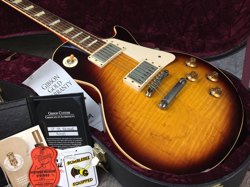 2011 Gibson Custom Les Paul R9 1959 Reissue VOS – Malvern Hills Guitars